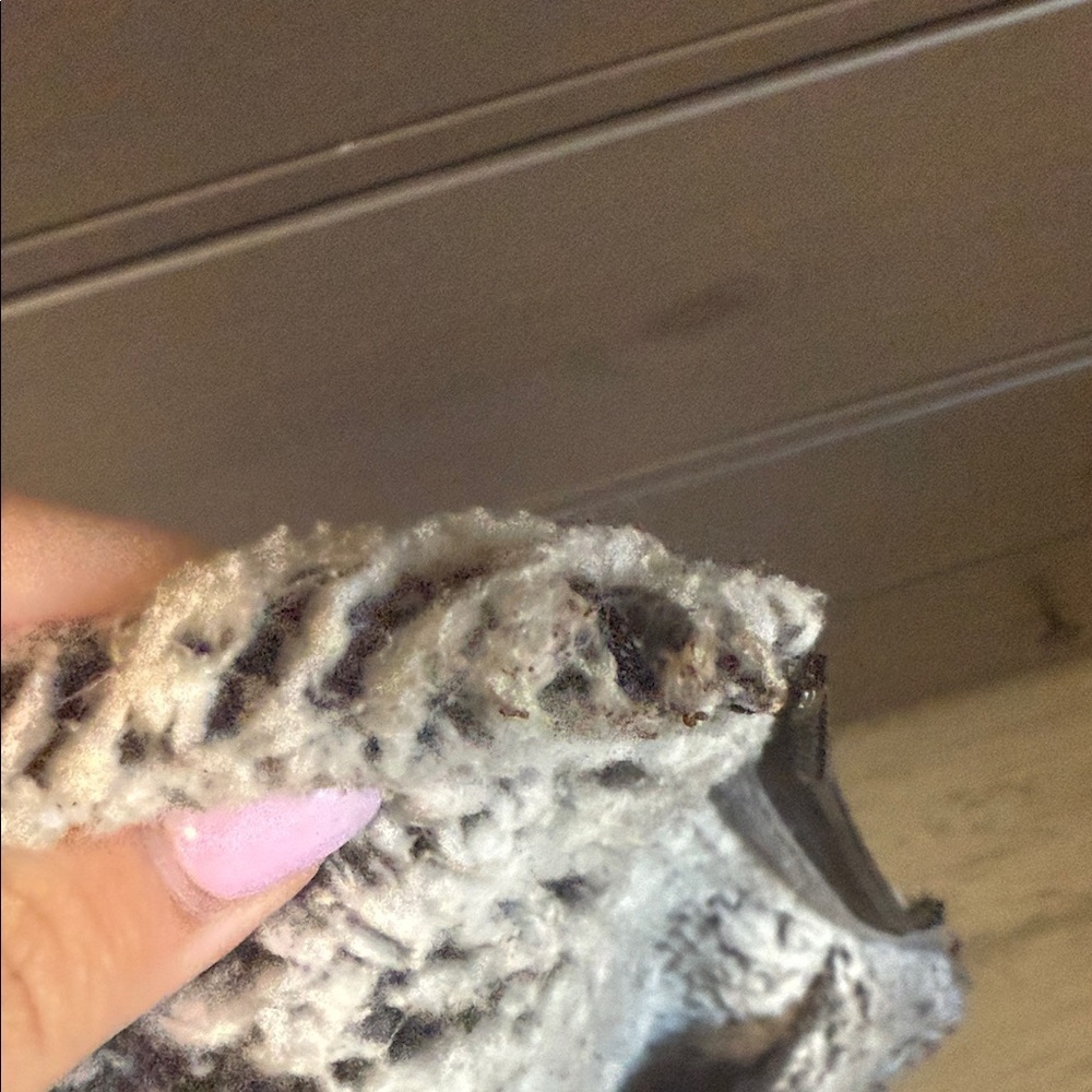 Express Black and White sherpa Jacket - Picture 4 of 5